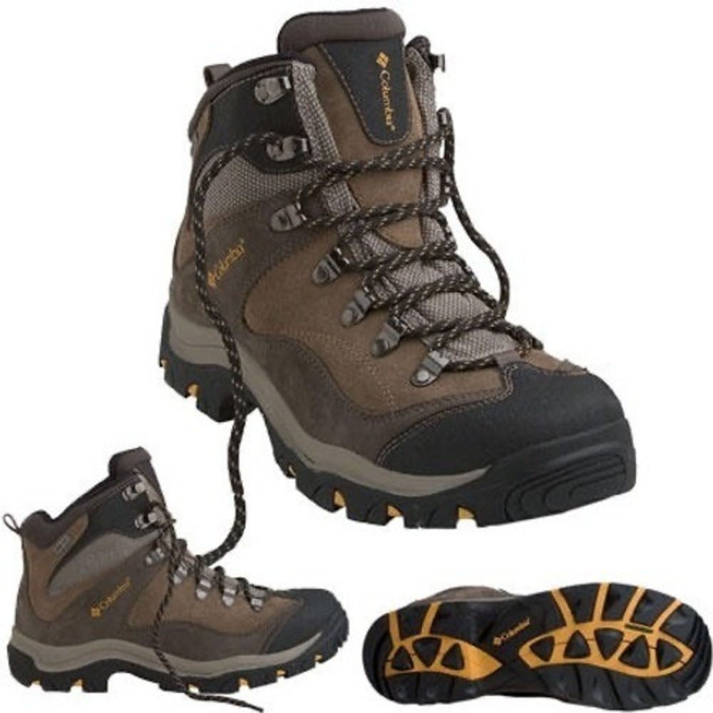 Columbia Frontier Peak GTX Brown Mid Top Hiking Boots BM3010-255 Men's Sz 11.5